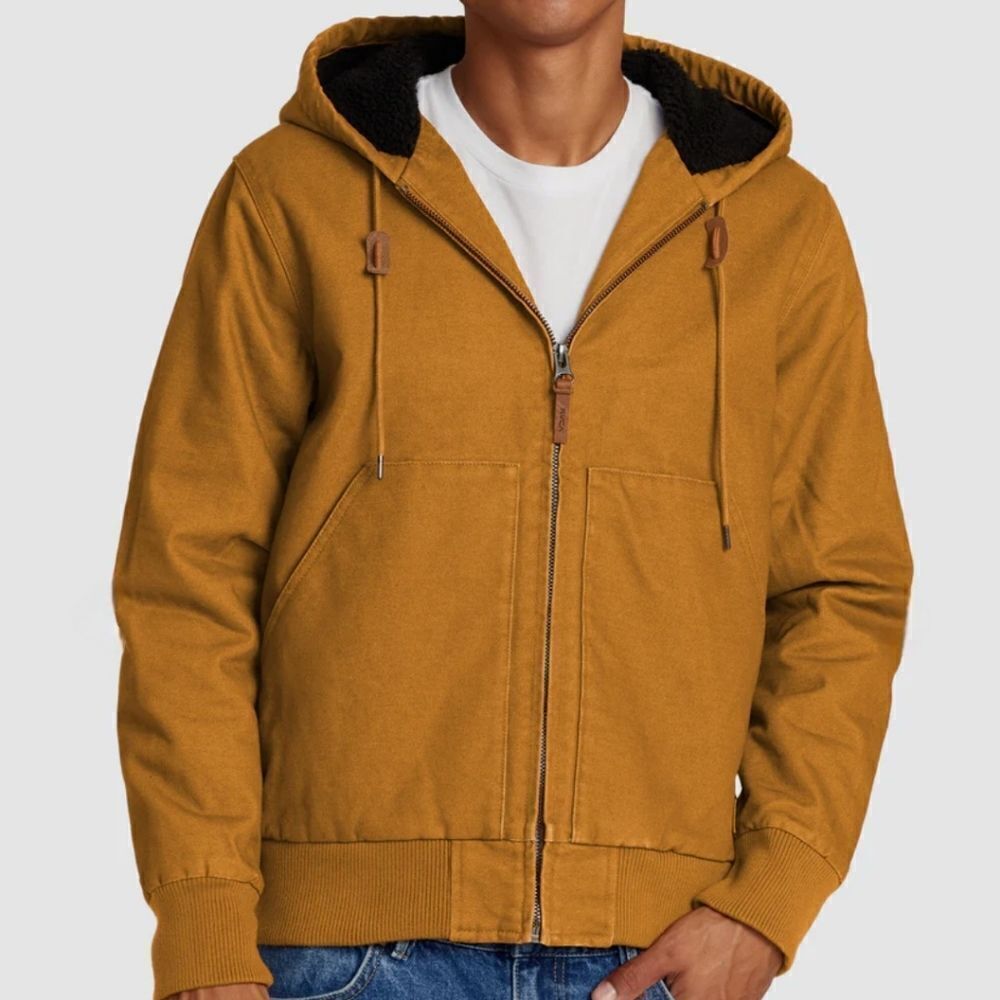 RVCA Chainmail Sherpa Lined Jacket